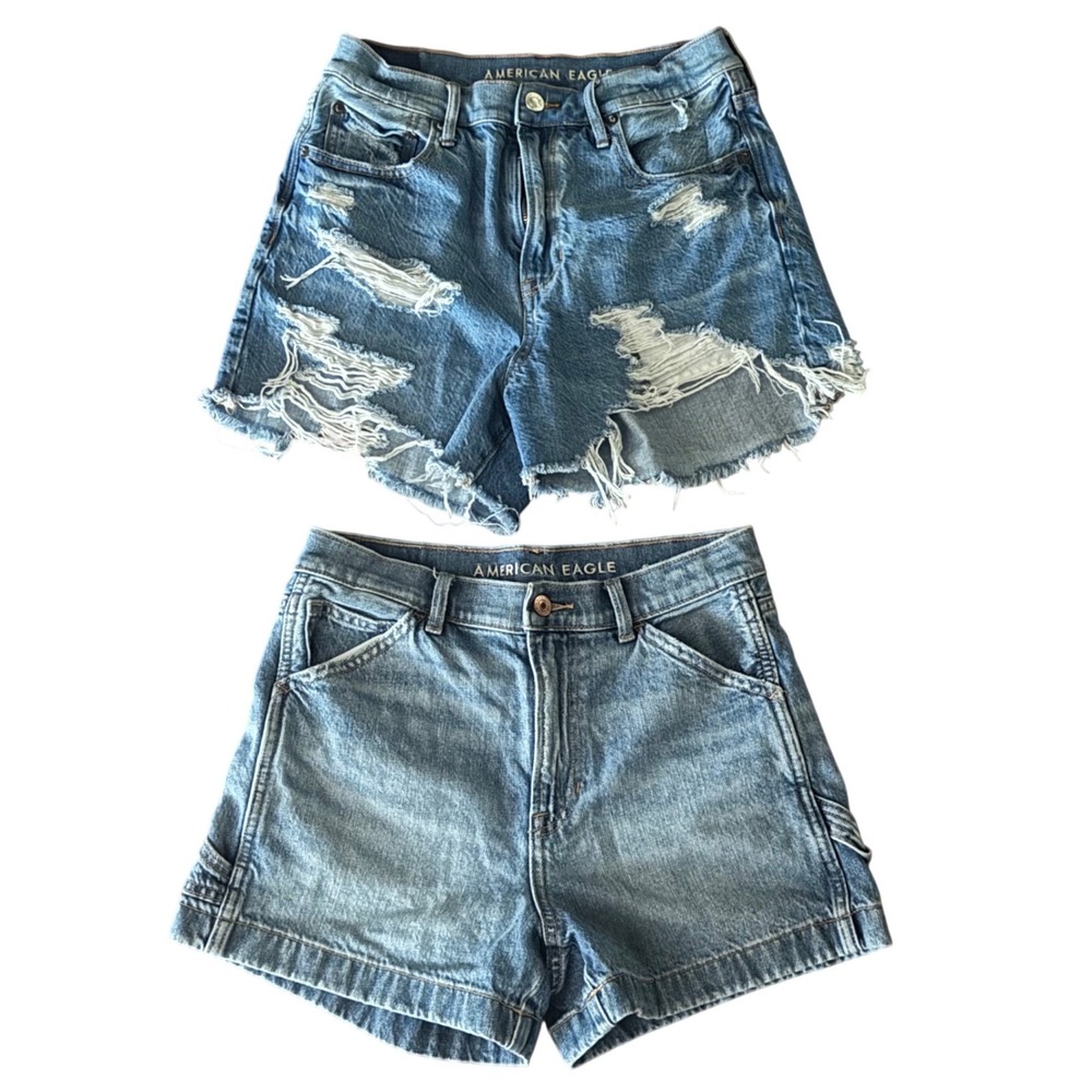 American Eagle Women's Denim Shorts Bundle Size 4 - 2 Pair